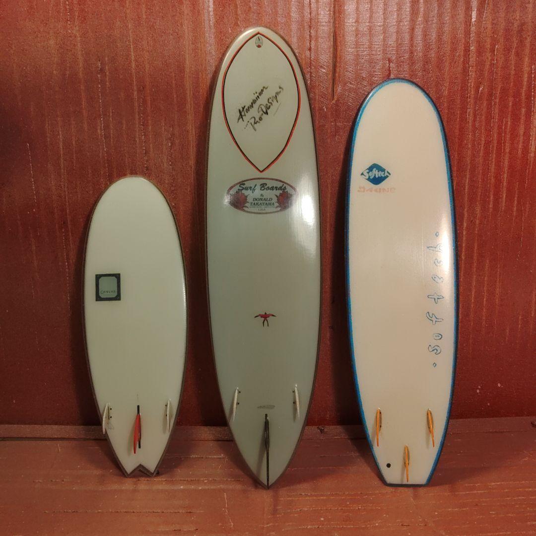 アクア　ミニチュアサーフボード