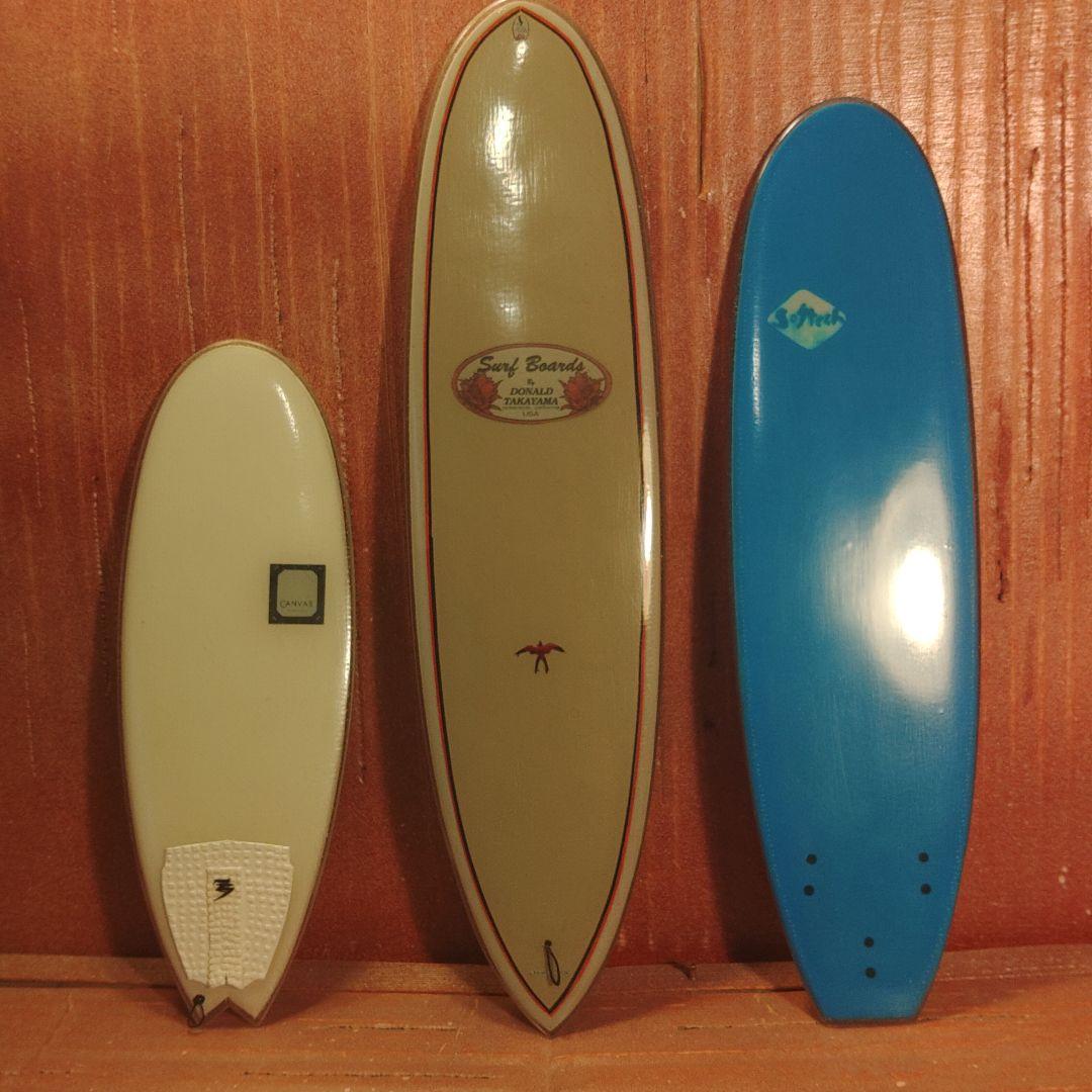 アクア　ミニチュアサーフボード