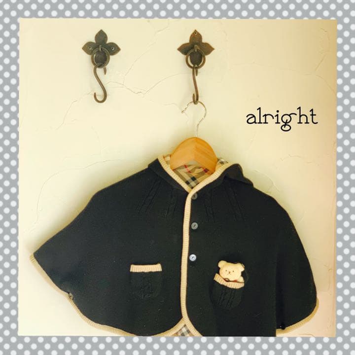 購入 BURBERRY バーバリー リバーシブルポンチョ ウィメンズ ポンチョ