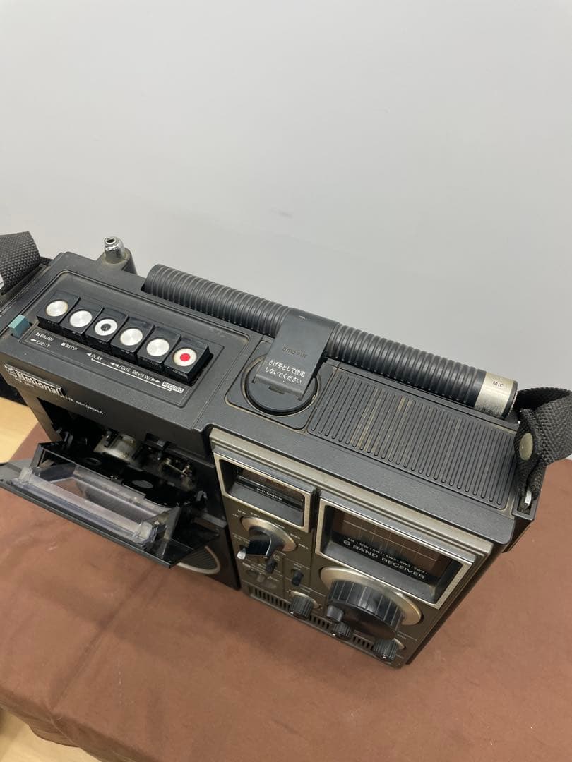 通電確認済み⭐︎希少⭐︎ ナショナル RQ-585 ラジオ ジャンク品