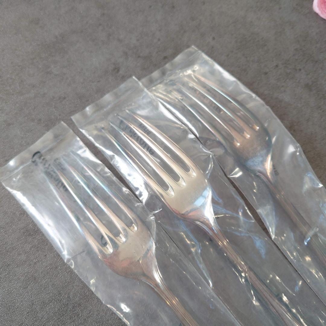 希少 クリストフル アルビ スタンダードフォーク 未開封 3点