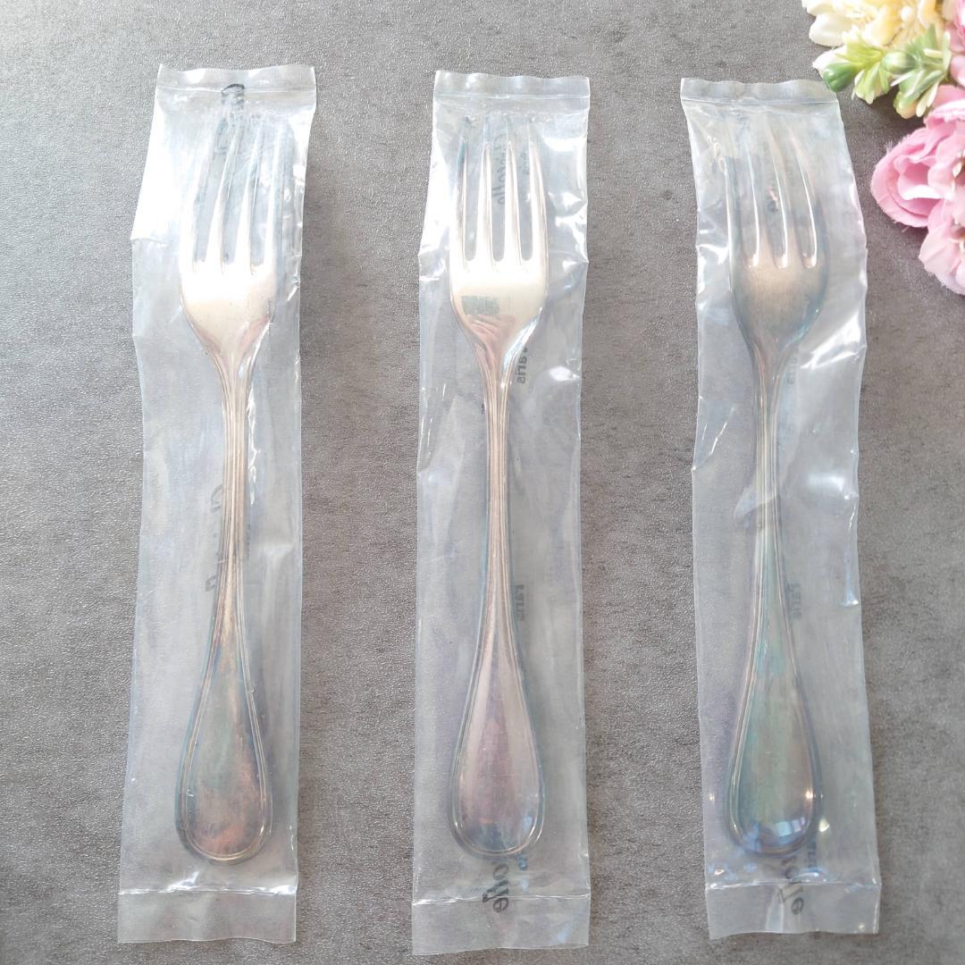 希少 クリストフル アルビ スタンダードフォーク 未開封 3点