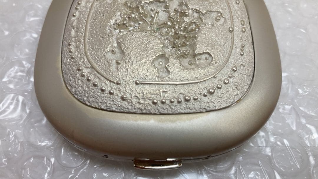 資生堂　コンパクトミラー　銀製 SILVER刻印有