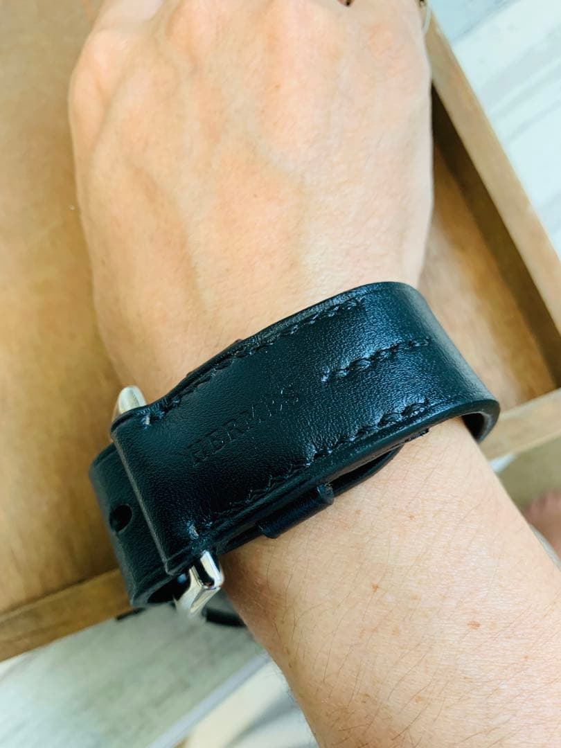 エルメス エトリヴィエール レザーバングル 藤原ヒロシ - メルカリ