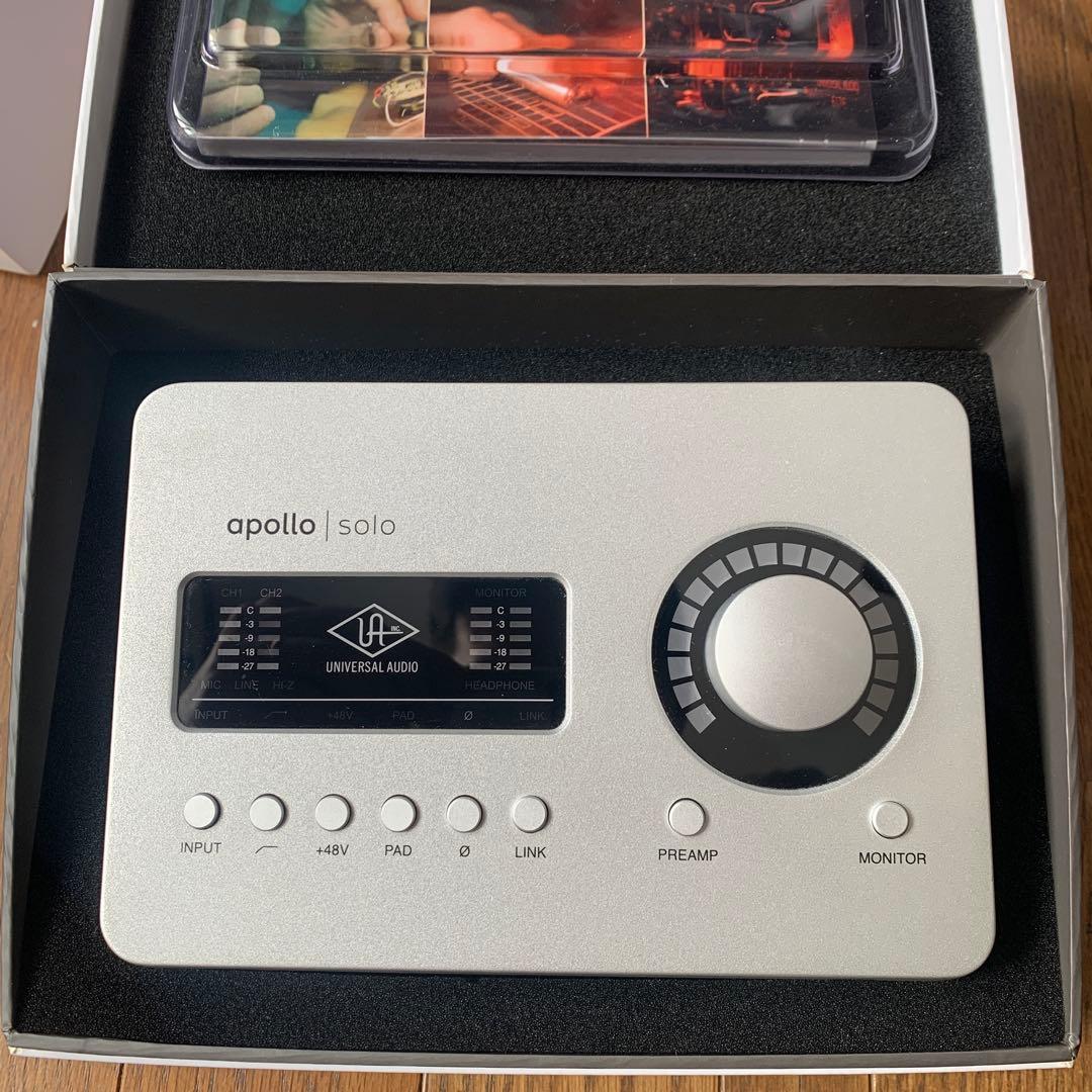 DTM・DAW Apollo solo Heritage Edition Thunderbolt