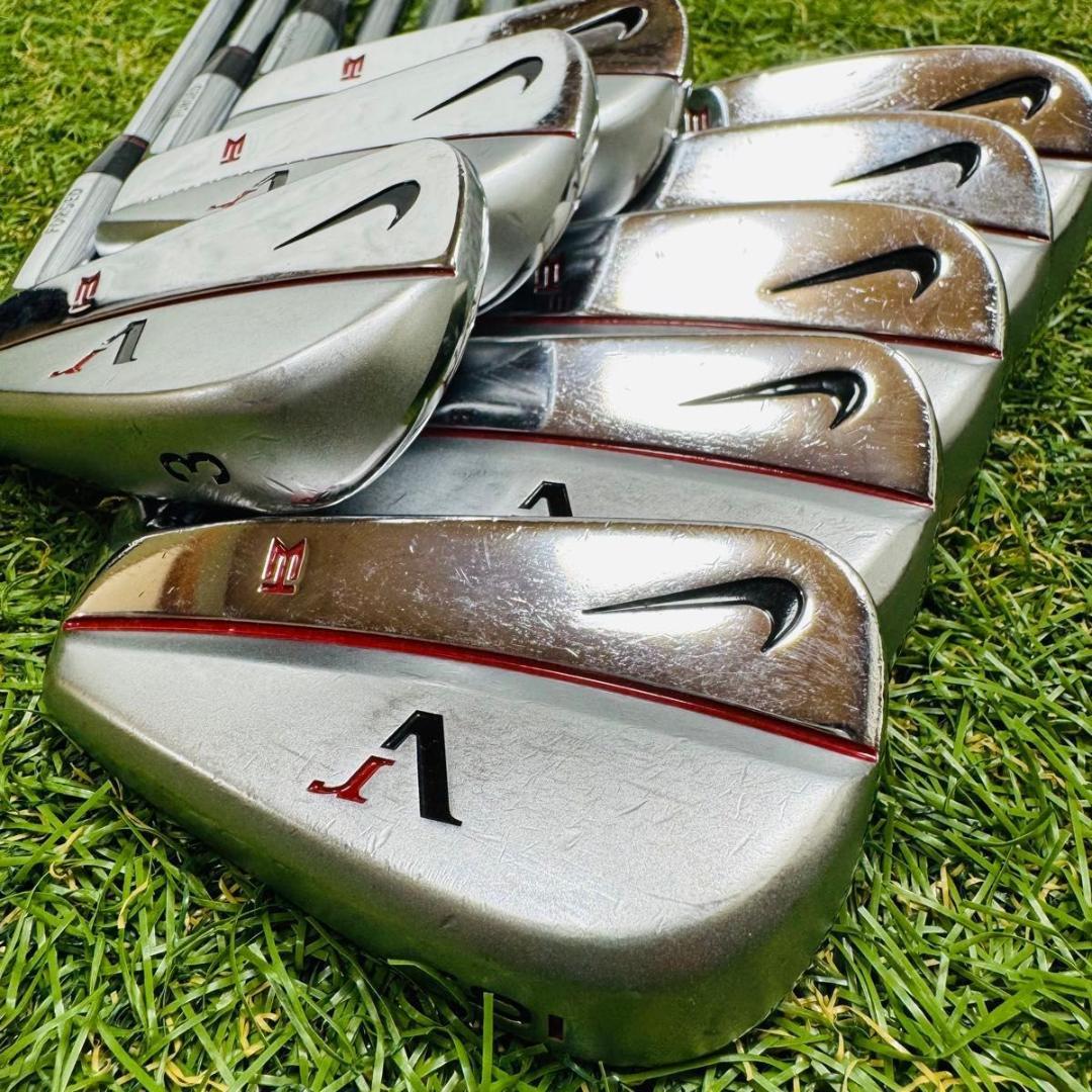 【豪華8本】ナイキ TW BLADE タイガーウッズ メンズアイアンセット S