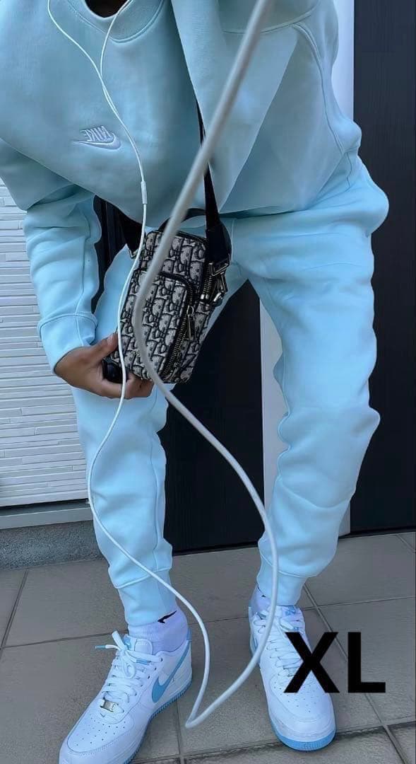 Nike Sportswear Club Fleece セットアップ 水色 XL