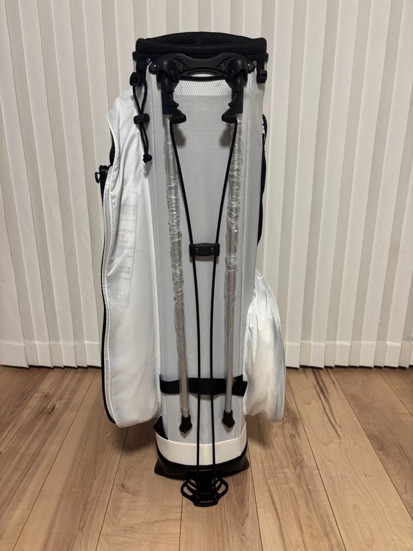 【新品未使用】BRIDGESTONE GOLF キャディバッグ ホワイトブラック