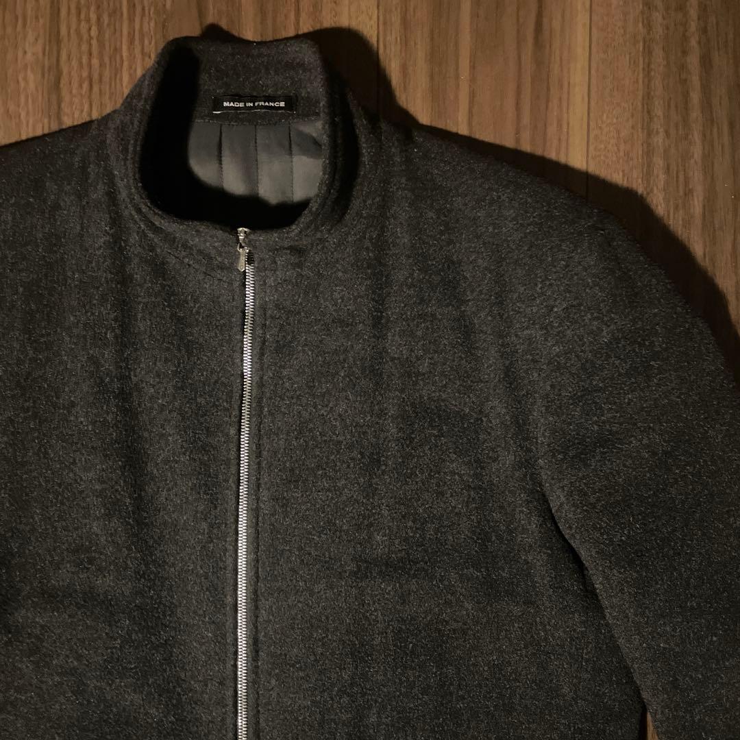 90s フランス製 agnes b. homme 八の字 ウールコート b. ウールコート 八の