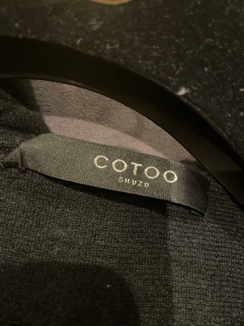 COTOO 2way華やかケープコート　幼稚園ママ　通園通学　お受験　コンサバ