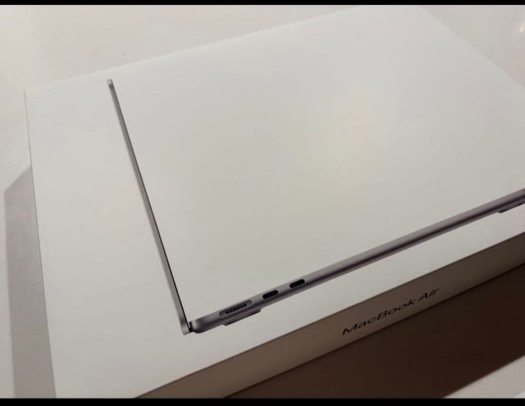 超美品MacBookAir M3 スペースグレー 8GB 512GB 2024