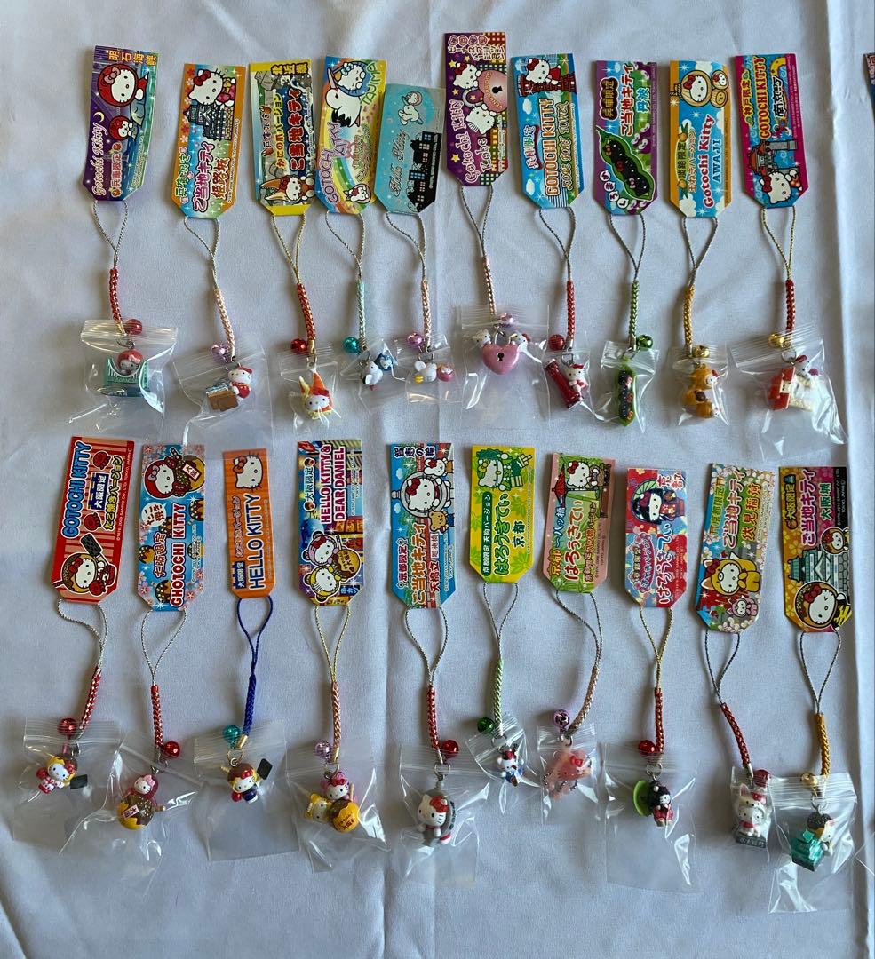 【275点】ご当地キティ 大量 根付 ストラップ 限定 まとめ売り 激レアあり