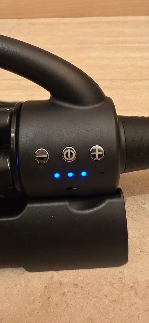 電動筋膜ローラー ブラック