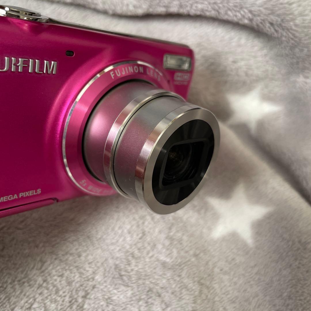 富士フィルムFUJIFILM デジタルカメラ FinePix JX420ピンク