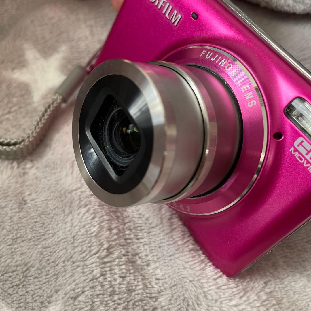 富士フィルムFUJIFILM デジタルカメラ FinePix JX420ピンク