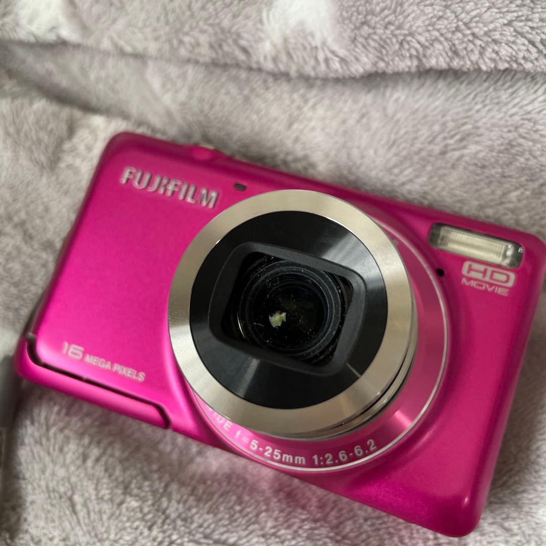 富士フィルムFUJIFILM デジタルカメラ FinePix JX420ピンク