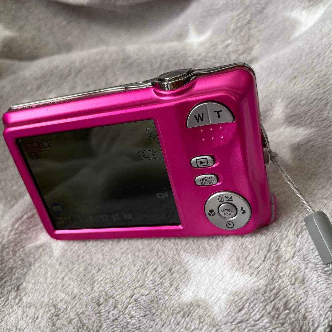 富士フィルムFUJIFILM デジタルカメラ FinePix JX420ピンク