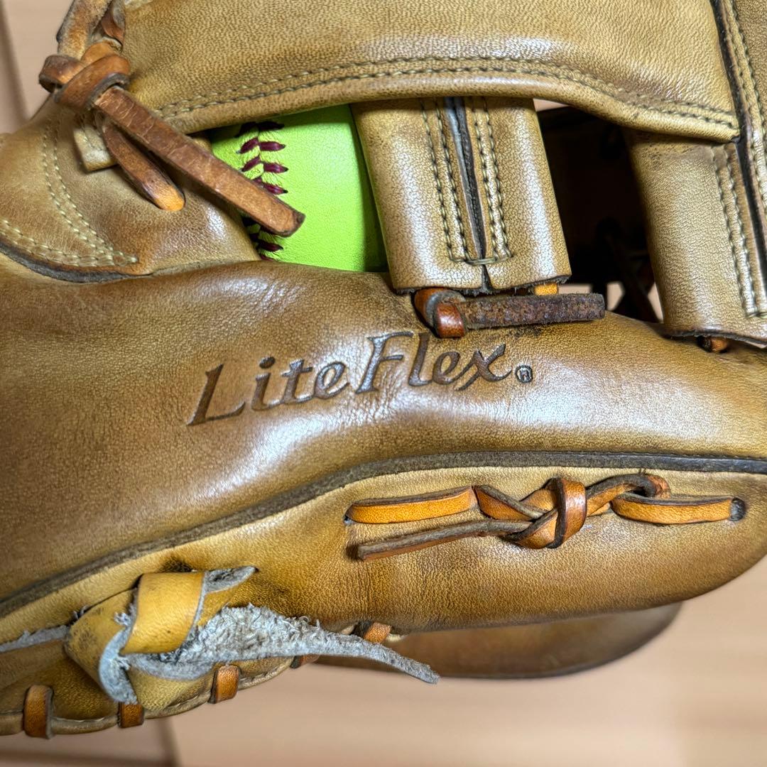 ミズノ ワールドウィン ライトフレックス 軟式用 右投げ 野球 グローブ