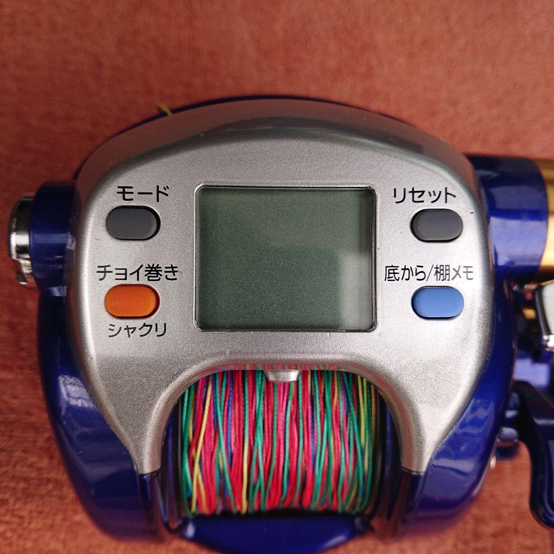箱付属 ダイワ電動リール ハイパータナコン 500Fe 使用 1.1km 6時間