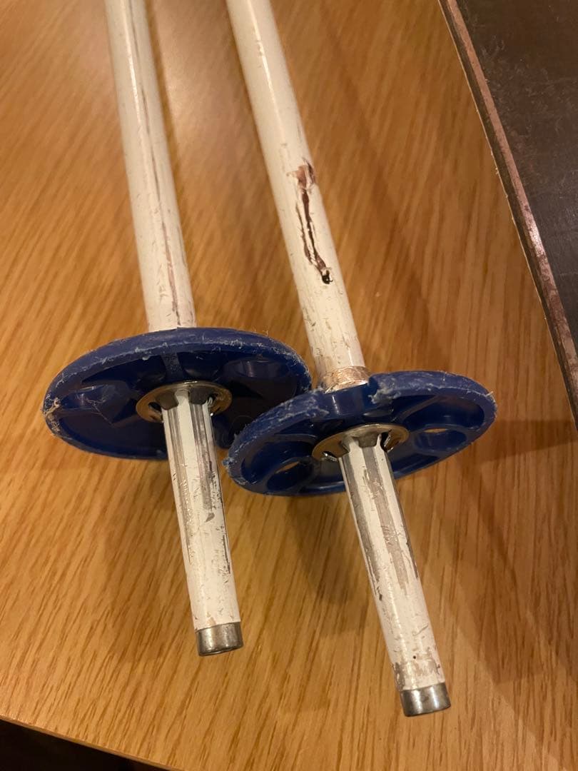 子供用スキー2セットまとめ 板116/108 ブーツ付き 子供用スキー2セット