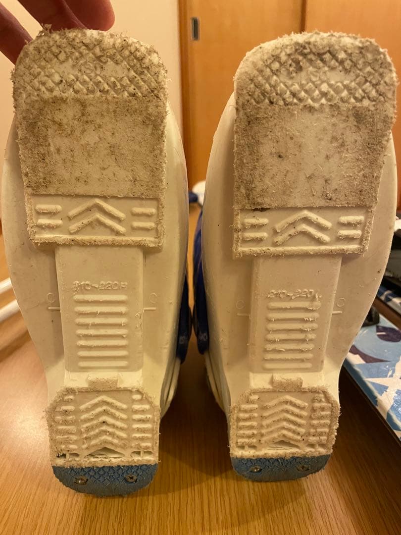 子供用スキー2セットまとめ 板116/108 ブーツ付き 子供用スキー2セット