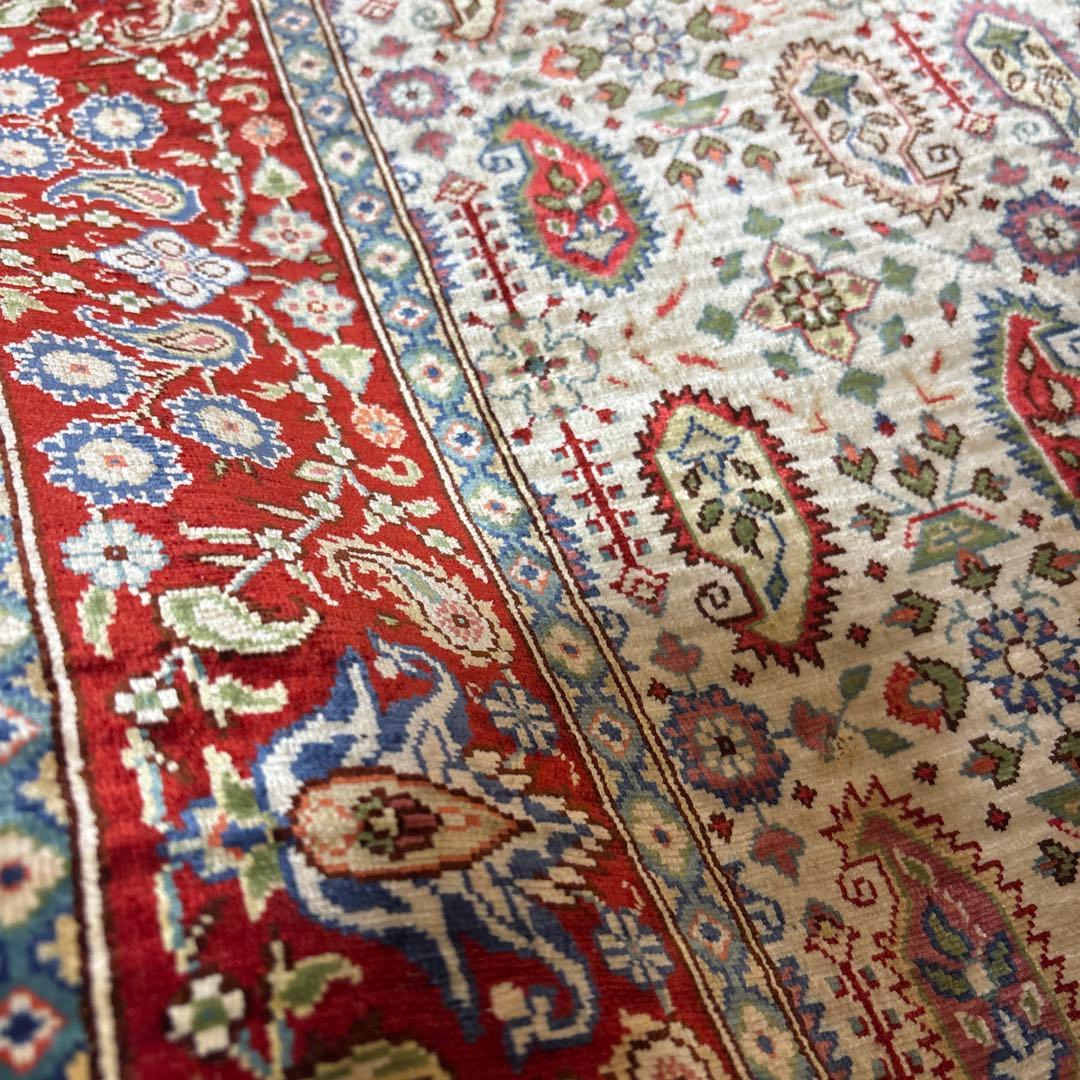 ペルシャ絨毯★ ギャッベ★ペイズリー模様