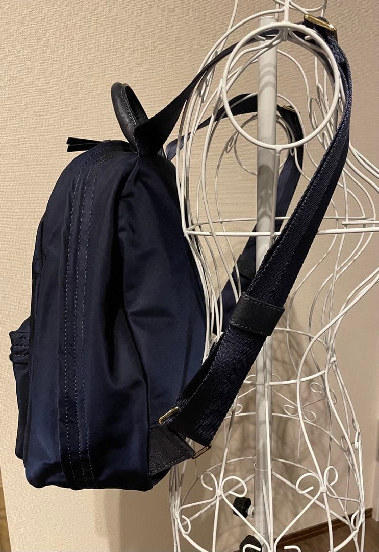 トリーバーチ　ネイビー ナイロン リュック