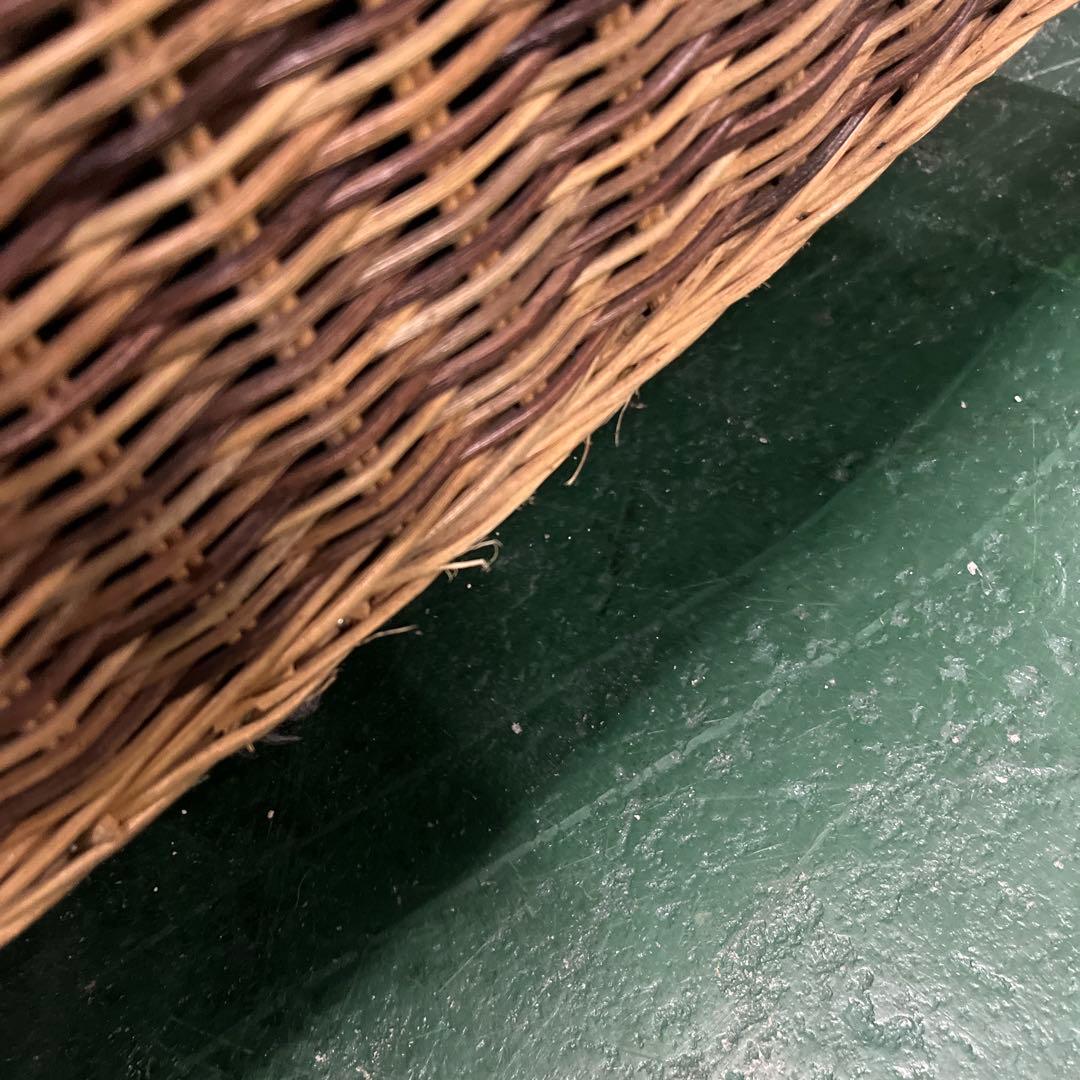 ニトリ ブラウン ラタン風 カウチソファ L字型 アジアンソファー