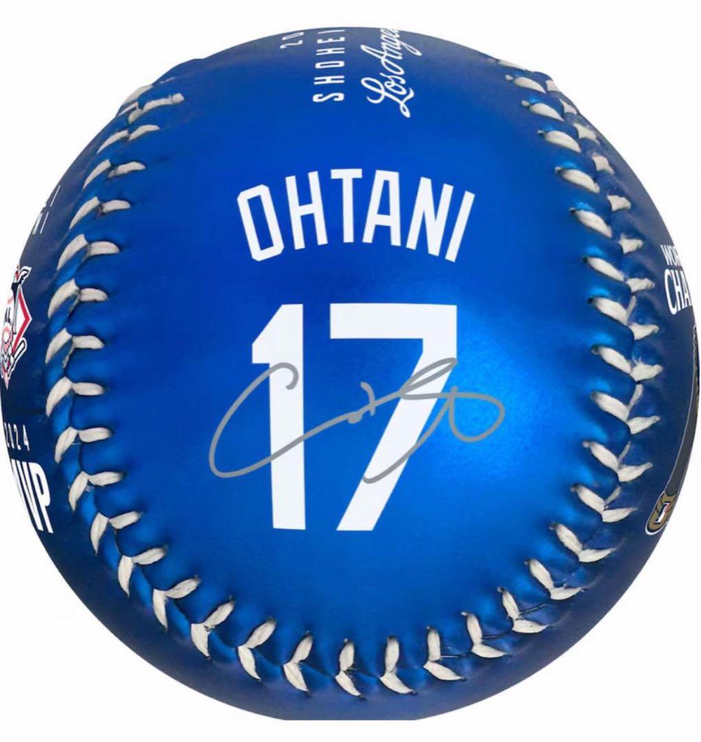 【3点セット】ドジャース 大谷翔平 50/50記念ボール 2024チャンピオン