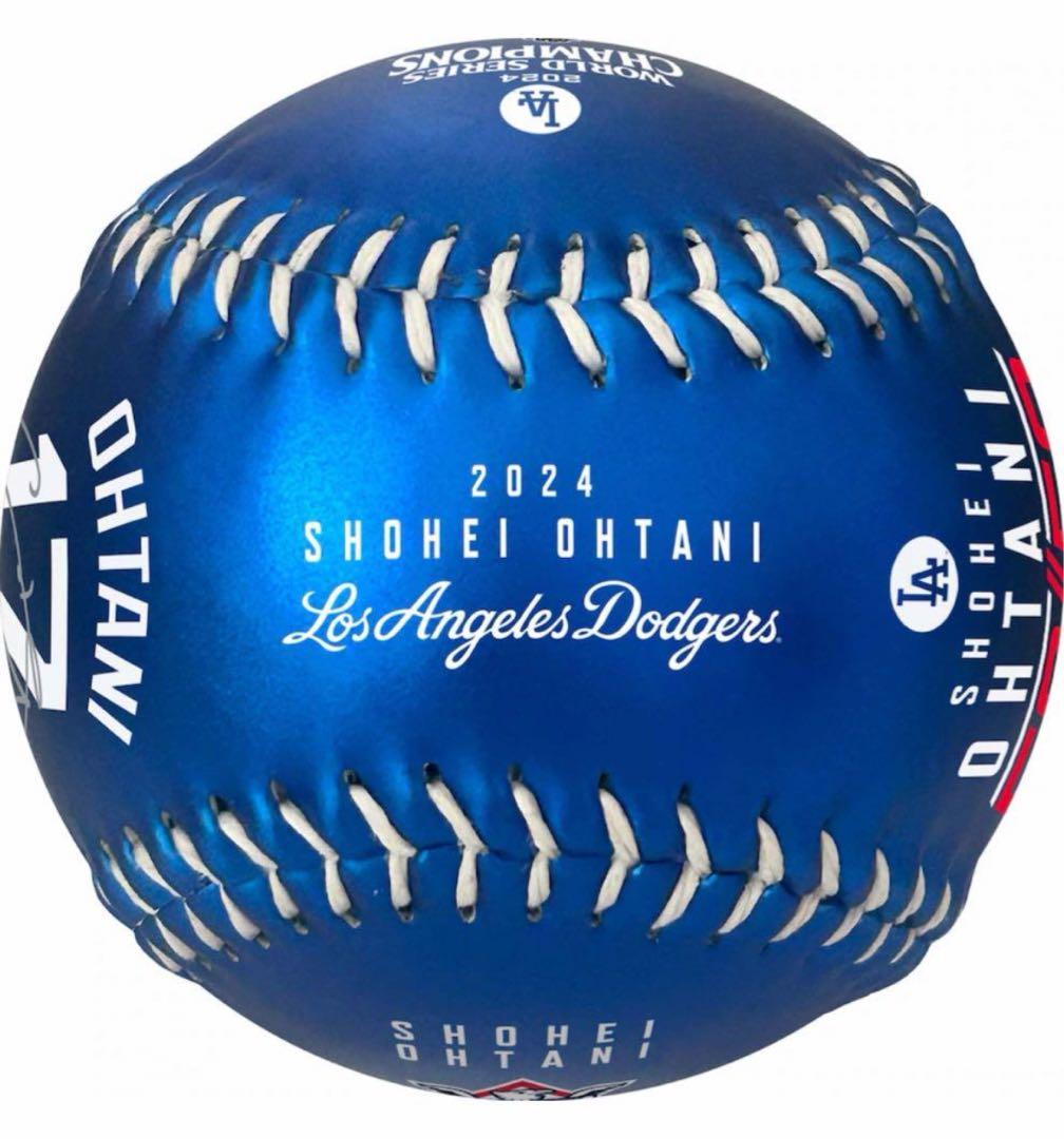 【3点セット】ドジャース 大谷翔平 50/50記念ボール 2024チャンピオン