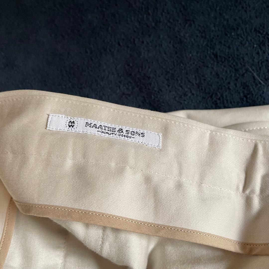 美品】24AW MAATEE&SONS アメリカン トラウザー ローレンス 3 - メルカリ