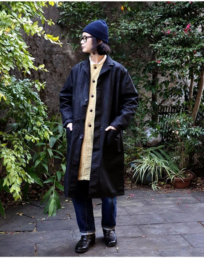 MOTOR 本池秀夫監修 スウェットアトリエコート ヴィンテージ MOTO