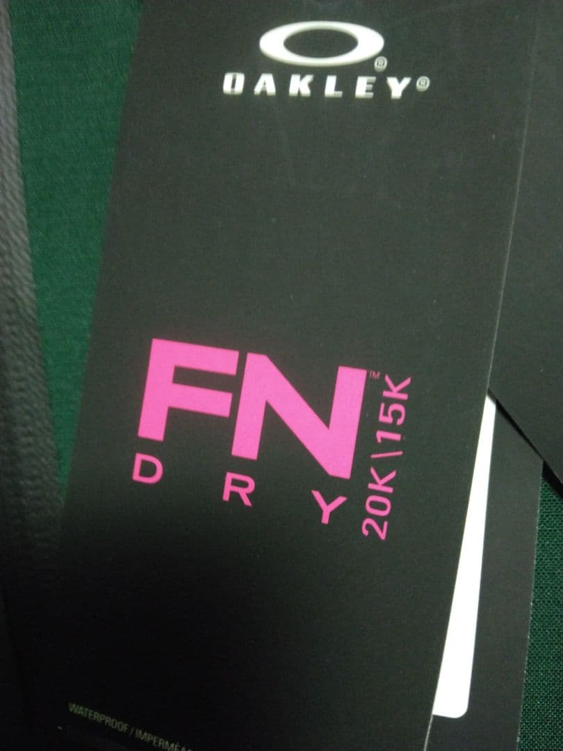 新品 OAKLEY　スノー シェル ジャケット ウエア　スキー　スノーボード