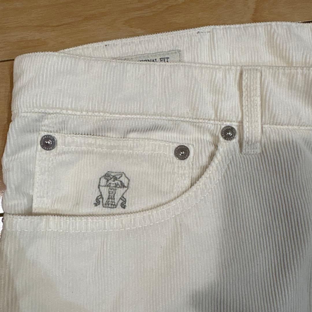 BRUNELLO CUCINELLI ホワイト パンツ