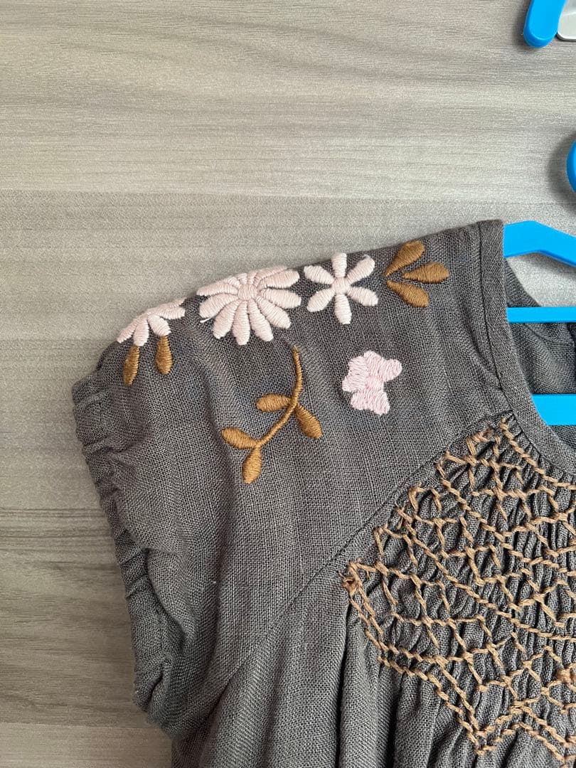 24Ss Apolina Maren dress wren 5-7y ワンピース 24Ss Apolina Maren