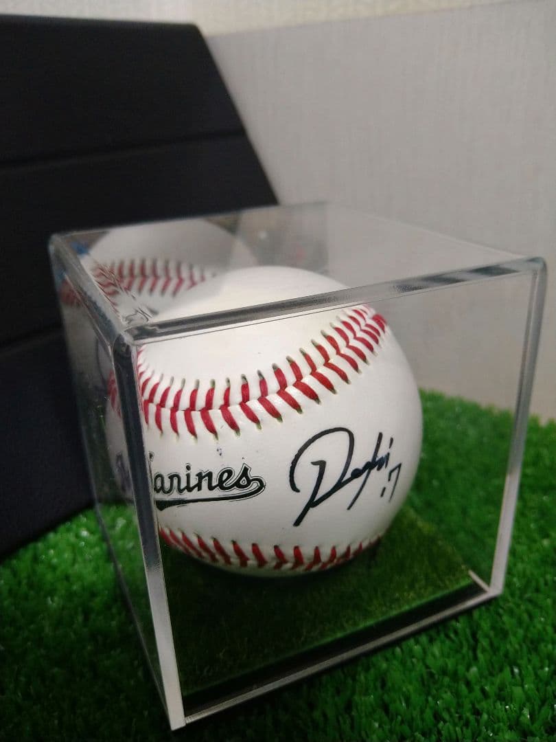 ヒ*子様 佐々木朗希＆松川虎生　Marines ダブルネーム直筆サインボール