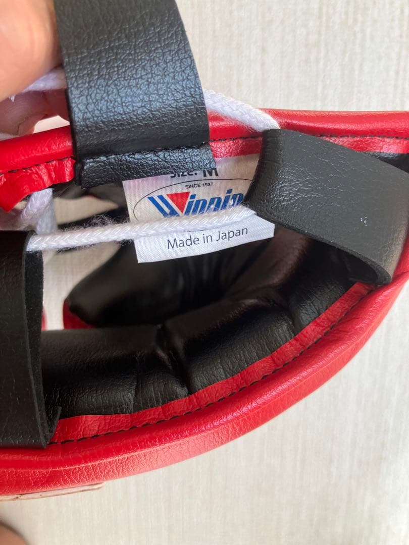 Winning ヘッドギア フルフェイスタイプ レッドM FG-2900