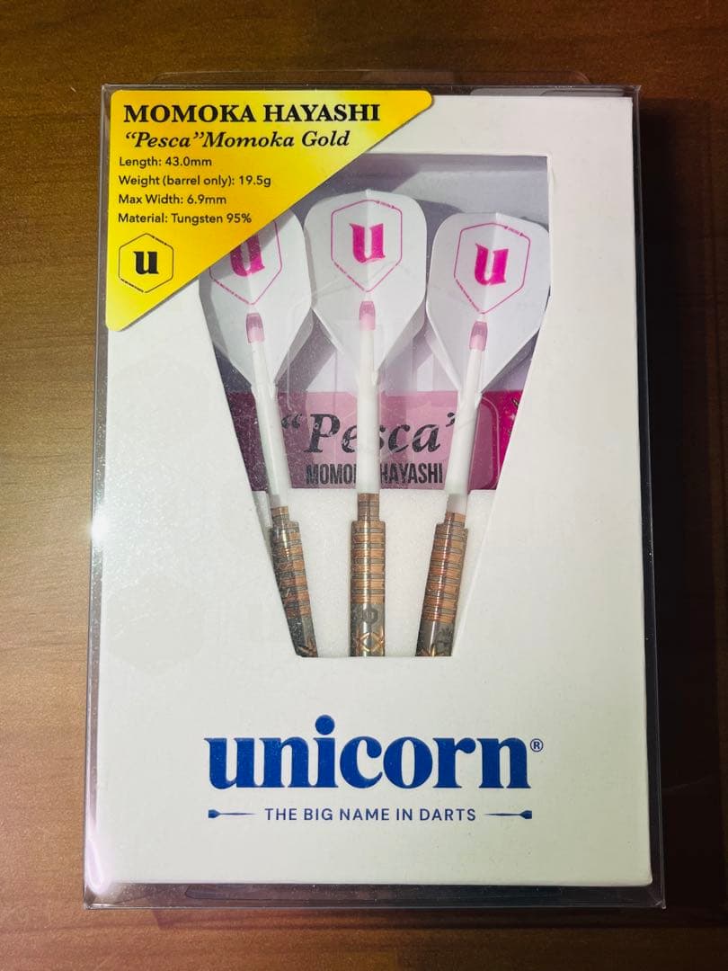 【ユニコーン】林桃加モデル ペスカ モモカゴールド 19.5g