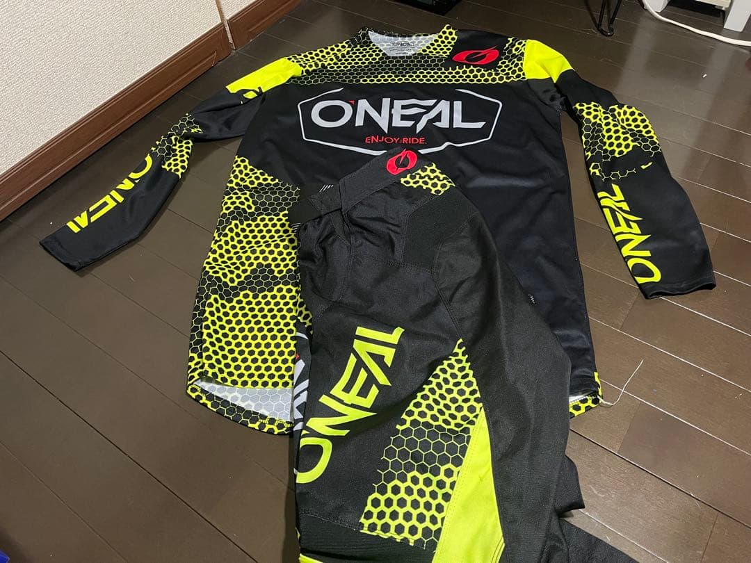 ONEAL バイクウェアセット 黒/黄
