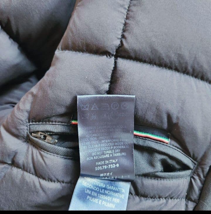 美品 ヘルノ 定価16万 ダウンコート 48 EXPEDITION ブラック 黒