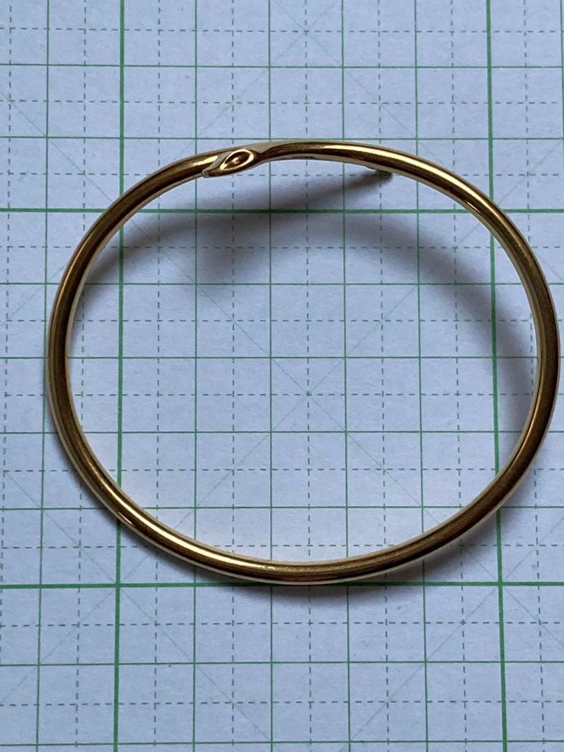 Tiffany & Co. k18 スネークモチーフ バングル ダイヤ3P