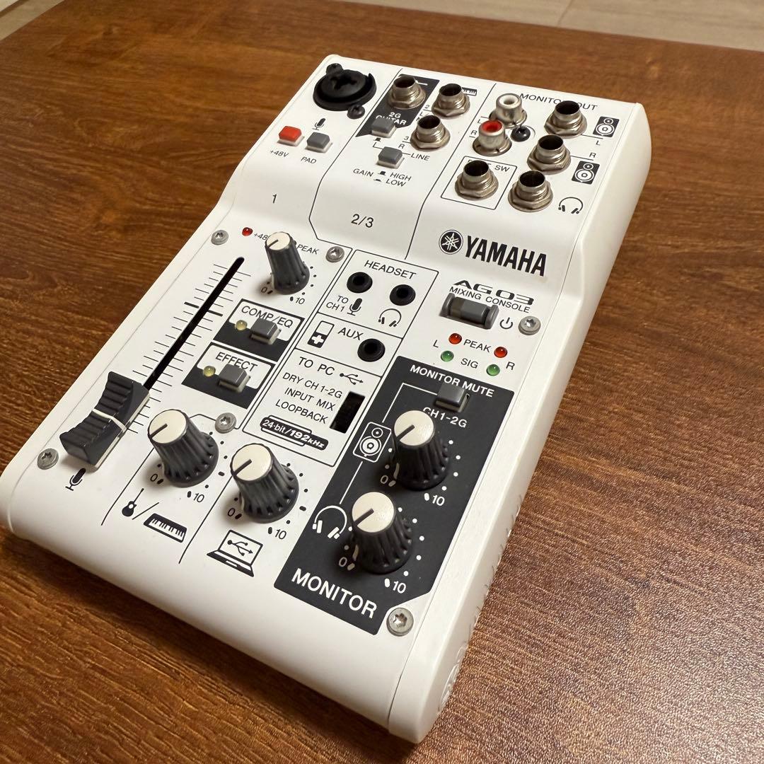 YAMAHA AG03 オーディオインターフェイス