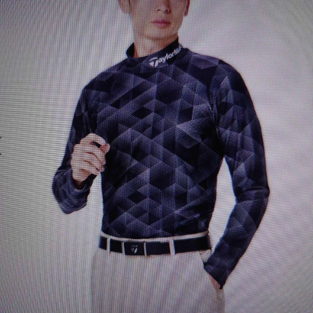 TM：メンズ：Lサイズ：ゴルフウェア 長袖シャツ ツアー TMグラフィック