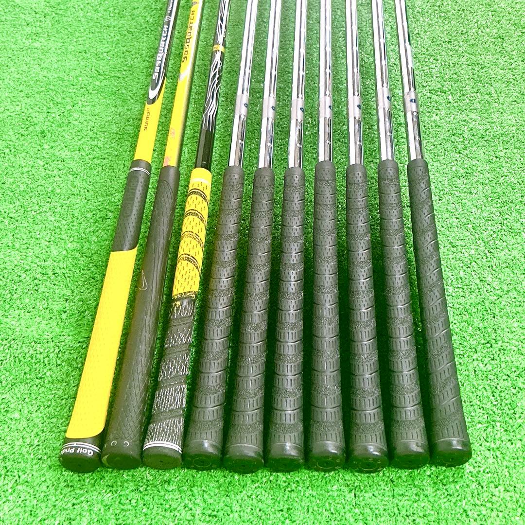 【超絶人気】NIKE ナイキ　サスクワッチ　SQ メンズゴルフクラブセット　右