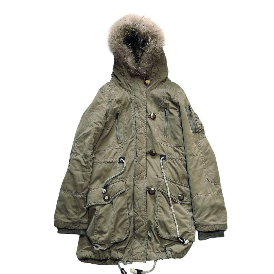 ミリタリージャケット コートy2k 平成フェアリーグランジ 00s ギャル