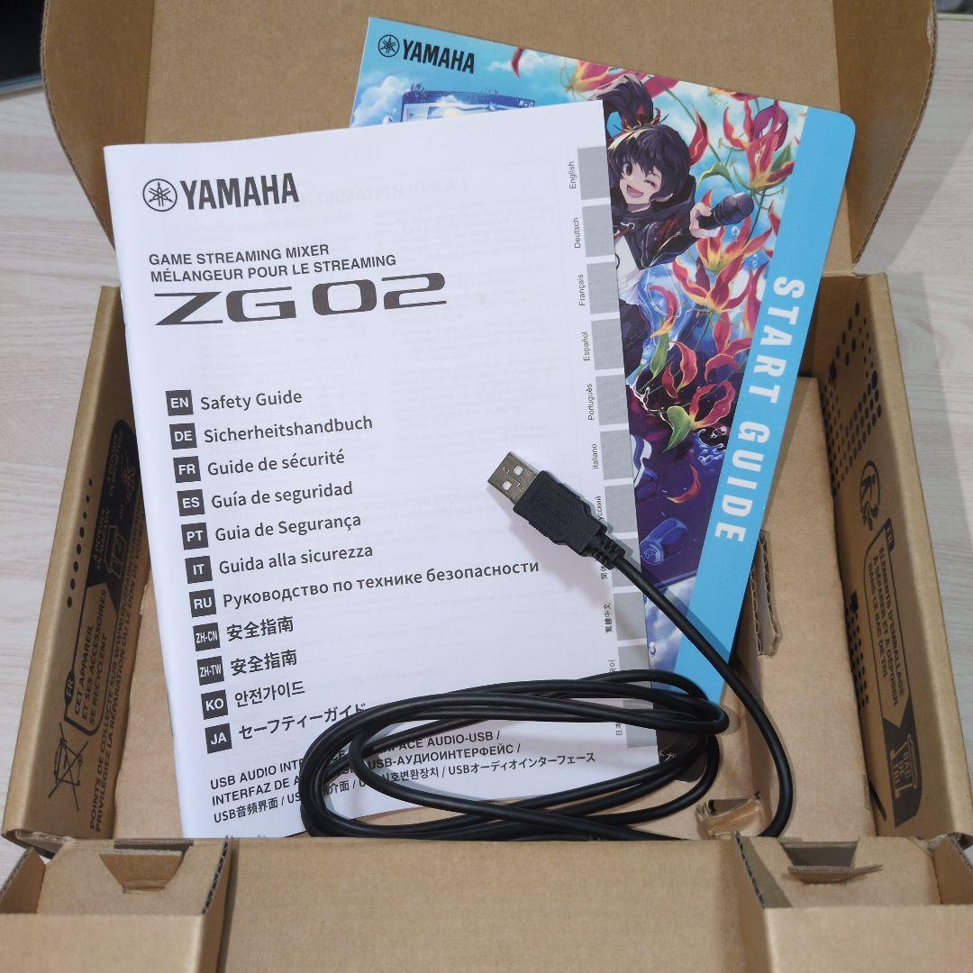 YAMAHA 配信用オーディオミキサー ゲームストリーミングミキサー ZG02