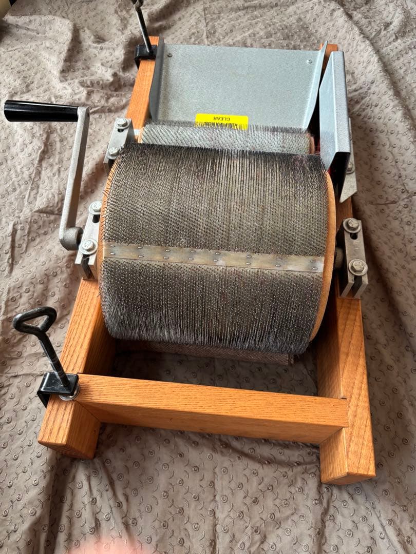 ドラムカーダー　手動