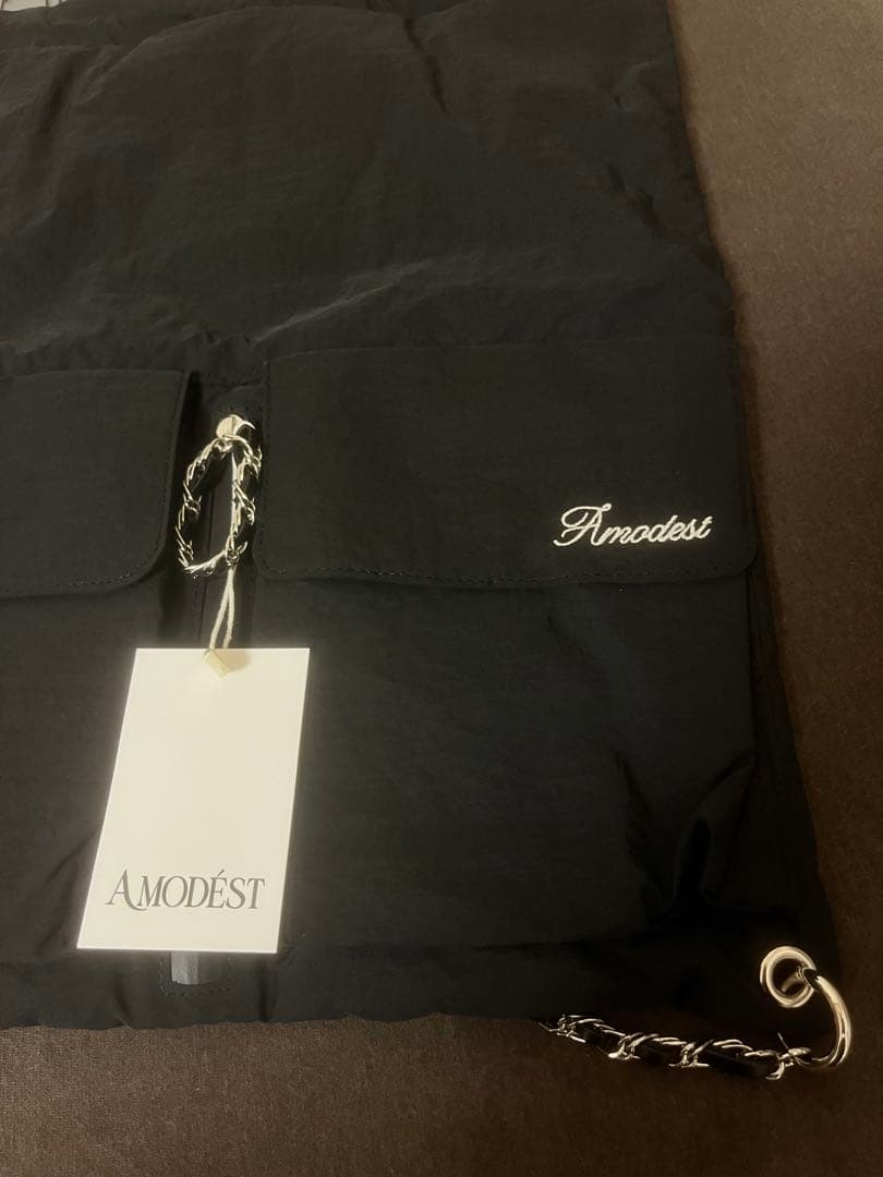 【modestmood】韓国　ブランド　ナップザック　ブラック　バッグ
