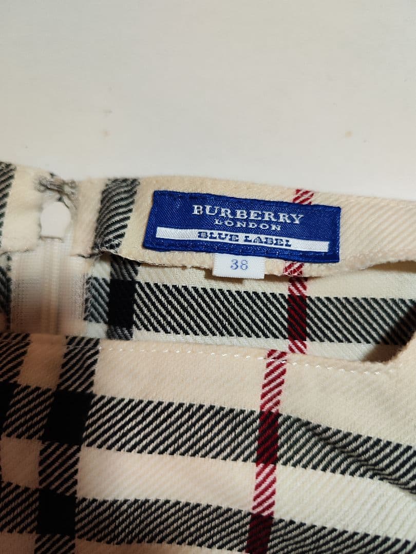 BURBERRY BLUE LABEL ノバチェックワンピース サイズ38