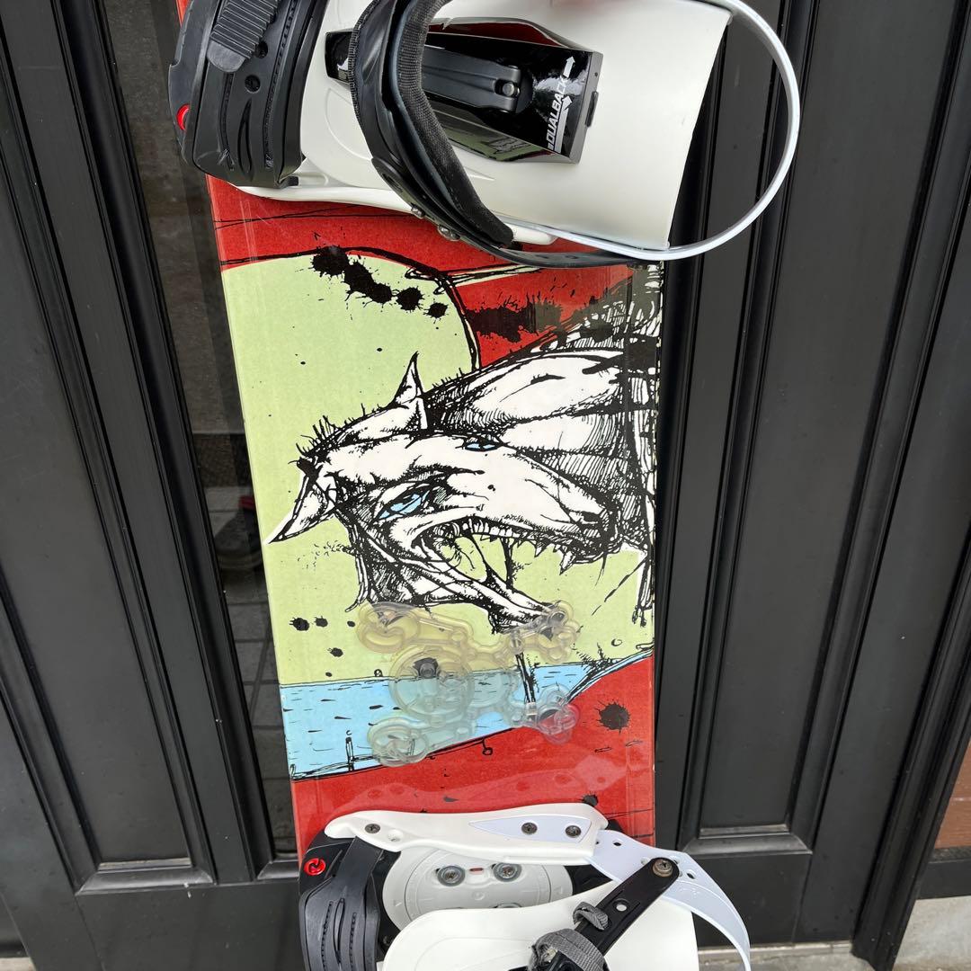 MORROWスノーボード&HC3000ビンディング　ケース付き